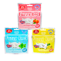 퍼지락 자일리톨 캔디 쿨민트 40g + 레몬 40g + 복숭아 40g 세트, 2세트