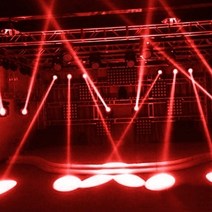 3w led 무대 스포트라이트 디스코 dj led 빔 핀스팟 라이트 미니 무대 조명 효과 램프 ktv 파티 클럽 야외 웨딩 쇼, 빨간|EU 플러그