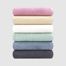 송월타월 컬러 무지 세면 타월 130g 30수 면사, 분홍색, 1개