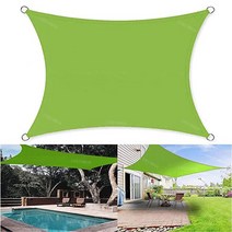 파고라 야외 정자 조립식 테라스야외 차양 방수 그늘막 정원 파티오 자동차 캔버스 천막 직사각, 08 green_05 3x3m