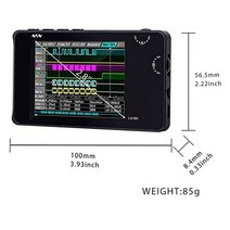 휴대용 소형 스펙트럼 분석기 la104 로직 포켓 사이즈 spi i2c uart 100msas 최대 샘플링 속도