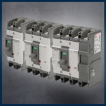 LS산전 ELECTRIC 산업용 표준형 단상 삼상 배선용차단기 MCCB ABS 60AF, ABS 64C 60A(4P)