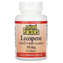 Natural Factors 라이코펜 10mg 소프트젤 60정