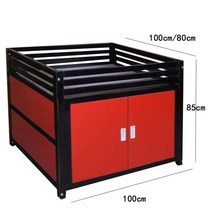 조립식 행사매대 마트 옷 진열 부스 진열대 이동식 백화점 진열매대 아울렛 이동식선반 가판대, 1개, G