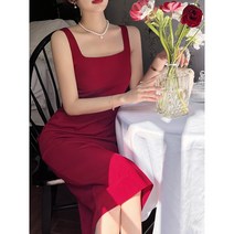 예쁜 나시 원피스 여성 여름 롱 치마 순수 키작녀 20 30 40대 스커트 A라인 민소매