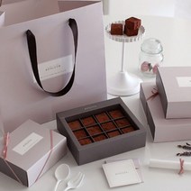 발렌타인 데이 나만의 초콜릿 포장 상자 박스 선물, 없음