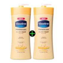 (1＋1) 유니레버 바세린 드라이 스킨 로션 450ml 2개 _FM