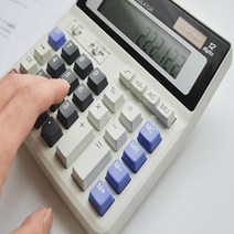 세무사가 강추한 높은 자판 솔라 스마트 전자 계산기키보드 계산기 회계 가성비 저렴 디지털 전자계산기 계산 정산 경리 사무 재무, 선택완료[2]_jr