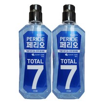 페리오 토탈7 가글 오리지날 쿨링민트, 760ml, 2개
