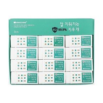 화랑 800 잘지워지는 지우개 24개입 화랑지우개, 없음