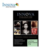 이노바 콜드 프레스 러프 텍스처 롤지 315g [60인치x15M] INNOVA Cold Press Rough Texture Roll /샘플용지 증정