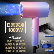 무선드라이기 독일 드라이기 숙소용 타입학생 800w가정용 두발보호 소출력 500w여학생타입 300w, T13-여신 핑크-9800만 -가정용 1800w-가정용