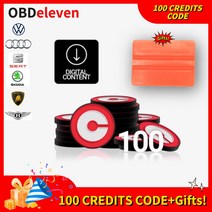 공식 OBDeleven PRO Ultimate Pro 활성화 코드 응용 프로그램을위한 00 크레딧코드, 01 100 Credits