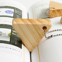삼각형 나무 책갈피 만들기 목공체험 diy 반제품 키트