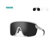 SMITH 스미스 바브캣 화이트 크로마 팝 블랙(야간용 투명 클리어 렌즈포함) 자전거 스포츠고글 선글라스 온라인 매장 대전 세종 오창 전국배송