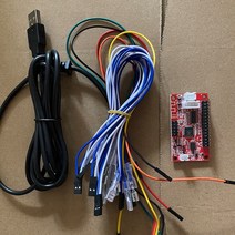조이스틱 철권 아케이드 제로 딜레이 USB 보드 무선 블루투스 인코더 PCB Sanwa 게임 스틱 컨트롤러 PC PS3 PS4 3 in 1 컨트롤 DIY, [03] 1 kit -4.8mm-5p