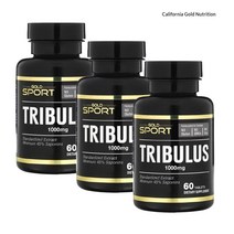 캘리포니아 골드 뉴트리션 스포츠 트리블러스 트리뷸러스 1 000mg 60정x3개 6개월