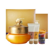 더히스토리오브후 공진향 기앤진 크림 75ml + 폼 클렌저 40ml + 정화 마스크 40ml + 로얄 스카프 세트, 1세트