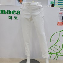 마코 모다남양주 여성 간절기 양쪽허리 밴드바지 MLW3LP9010