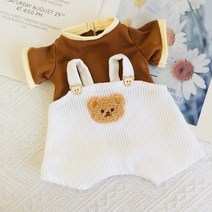 PKTOYS 귀여운 만들기 토끼/오리/곰돌이/강아지/알파카 동물인형 옷에 크리스마스 선물, 다크 블루, 30cm 인형에 적합