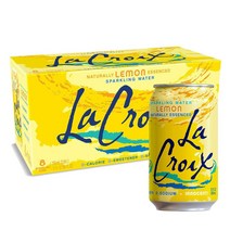 라크로이 스파클링 워터 레몬 LaCroix Sparkling Water Lemon 12oz 355ml 8캔