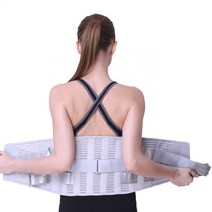 아이언바디 복압 벨트 허리 고관절 척추 압박 8중 지지대, 1개