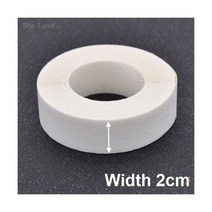 Chzimade 1 롤 10M 핫멜트 접착 메쉬 테이프 패스너 옷 양면 릴리스 Interlining Diy 바느질 액세서리118854, width 2cm