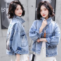 더세븐스레터 여성 ROMORU 로모루 뉴요커 4종 데님자켓