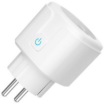 스마트콘센트 WiFi 스마트 플러그 16A EU 미국 소켓 Tuya Smart Life APP Alexa Google 홈 어시스턴트 음성, CN, 6 개, 영국 플러그 16A