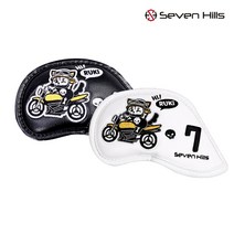 세븐힐스 I004 루키 바이크 아이언커버 [2컬러/9PCS] [아미스포츠-정품], 블랙