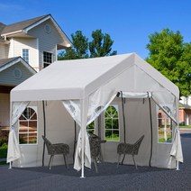 포장마차 텐트 천막 사각 쉘터 조립식 타프 몽골 글램핑 캐노피 야외, AB