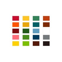 유리용 색종이전사지 낱개 (20종), Green