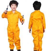 웰컴가운 CW26 아동정비사 역할놀이 연극 카센터 작업복 직업복, 5호