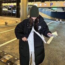 여성 롱 경량 패딩 간절기 자켓 다운 라이트 얇은 아우터