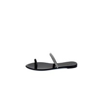 GIUSEPPE ZANOTTI 주세페자노티 WOMEN PROVOCATEUR 체인 스트랩 샌들 - 블랙