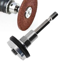 육각씽크 전동드릴용 그라인더척 아답터 가공휠 16mm, 드릴용 그라인더 아답터, 1개