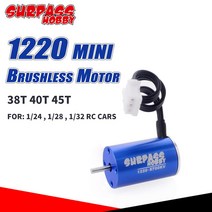 rc 모터 SURPASS HOBBY 방수 1220 브러시리스 모터 미니 마이크로 8200kv 고속 124 128 RC 자동차 MINI-Z, 02 1220 8200KV
