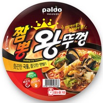 팔도 짬뽕왕뚜껑 컵라면 110g 1BOX 18개