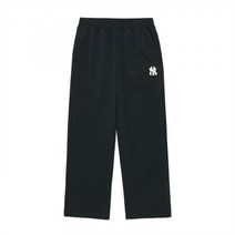 MLB 베이직 미디움로고 와이드팬츠 NY (Black)