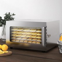 탈수기 스테인리스 스틸 건조기 반려동물 간식 해산물향 차 과일 야채 허브 고기 트레이 6 개 110v 220V, 02 B_03 EU_01 110V