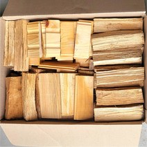 캠핑용 참나무장작 편백나무 미니 잘마른 불멍 국산 불쏘시개, 1개