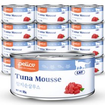 펠리코 캣 참치 순살무스캔 95g x12개