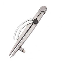 6 인치 윙 나침반 전문적인 효과적인 탄소강 견고한 건설 목공용 원형 메이커, [01] 6inch