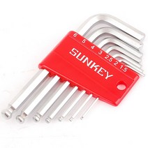 숏볼렌치 볼렌치 육각렌치 L렌치 별렌치 렌치세트, SK숏볼렌치 SBW-7S