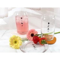 경주 비어캔 글라스 사이다 아이스티 네스프레소 커스텀 유리컵 유리잔 커피잔세트 내열인쇄, 02_ 고요함의 신라