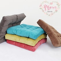 두꺼운 사각 대형 방석 60x60 큰방석 의자 사무실 애견 애묘 식당 카페 쇼파 키높이 등받이 솜일체형 세탁가능방석