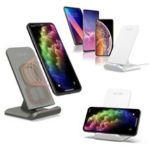 리큐엠 15W 고속 무선충전기 QWC-Q1500 안전, 단품, 1개