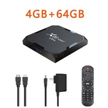 미디어플레이어 멀티미디어 미디어 휴대용 셋톱박스, 영국 플러그, 4G 64G 일반 원격