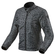 오토바이 여성 자켓 바이크 상의 레빗 SHADE H2O LADY LEOPART-DARK GREY, XS