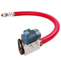 곡물 진공 이송기 왕겨 분말 볍씨 소형 파이프 펌프, 100mm/길이 3M (220V/380V선택)